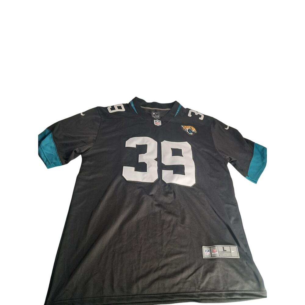 NIKE Dri Fit Jacksonville Jaguars #39 Jones Drew Stitched Jersey L